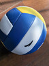 安踏（ANTA）排球中考学生专用硬排球小学初中生比赛5号标准体育考试训练 蓝白 实拍图