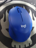 罗技（Logitech）M330 静音鼠标 无线鼠标 办公鼠标 右手鼠标 蓝色 带无线2.4G接收器 实拍图