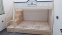 圣伯顿【免费安装】儿童上下床实木高低床双层床上下铺床两层木床子母床 梯柜+书架+双抽+床垫 上130下150 实拍图