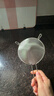 霜山304不锈钢豆浆果汁过滤网筛厨房30目滤油勺双耳漏勺过滤中药漏网 双耳过滤网-滤网φ12.8cm(30目) 实拍图
