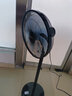艾美特（AIRMATE）电风扇家用落地扇七叶大风量客厅遥控风扇学生宿舍立式节能电扇低噪轻音14吋面板摇头换气电风扇 （七叶7档大风遥控款）CS35-R17黑色 实拍图