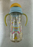 贝亲（Pigeon）自然成长翻盖直饮吸管 大童奶瓶330ml 马戏团 18月+ AA279 实拍图