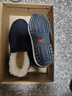 3514保暖羊毛布鞋老人鞋套脚款男士爸爸鞋冬季加厚棉鞋 黑色 38 实拍图