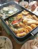 扬子多功能分体式料理锅电火锅家用火锅锅鸳鸯锅电煮锅烤肉煎烤涮一体两用锅电烧烤炉不粘电烤盘 6L 煮锅+鸳鸯锅+煎盘 实拍图