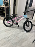 【京东物流】儿童自行车20-22-24寸变速山地车6-8-10-15岁学生车 山地车渐变粉-辐条轮单速 20英寸 实拍图