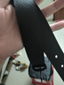 七匹狼男士皮腰带牛皮休闲潮流针扣腰带生日礼物实用送男友老公爸爸 实拍图