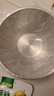 打蛋器专用打蛋碗不锈钢打蛋碗沙拉碗打蛋器必备打蛋碗不锈钢厨房烘焙必备 18cm【700ml】 实拍图
