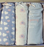 蝶安芬（Deanfun）女士内裤中腰棉质甜心少女系列印花舒适三角女式短裤4条礼盒A XXL 实拍图
