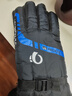 【全网爆款】滑雪手套男冬季加绒加厚保暖骑车防寒女电动车防风 加厚加绒-黑蓝色【均码通用】 实拍图
