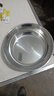 【不锈钢】和面盆厨房烘焙家用火锅盆洗菜打蛋汤锅盆醒面盆料理盆 32cm【热卖款】不锈钢 和面盆 实拍图
