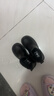 芭比儿童靴子女童短靴春秋单里马丁靴女童皮鞋切尔西皮靴DA6566 黑 30 实拍图
