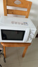 美的（Midea）微波炉 20升小型家用 360度转盘加热 易清洁内胆 旋钮操控高温杀菌 M1-L213B 经典款 实拍图