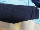 松山棉店【小暖羊】儿童保暖秋裤羊毛打底棉裤加厚加绒男女内穿打底裤校服 加厚暖520-藏青（-15~-5°C） 160 cm 40-55KG 实拍图