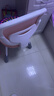 儿童学习椅中小学生写字椅家用可调节升降靠背座椅办公电脑椅子 平稳省心椅【无扶手-樱花粉】 实拍图