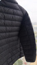 京东京造【air+零压羽绒】轻薄羽绒服男外套冬立领90鸭绒 曜石黑M 实拍图