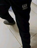 361°童装 儿童裤子25春季男女童3-14岁针织长裤 【加绒】经典黑 130 实拍图