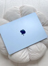 Apple/苹果AI笔记本/2025款MacBook Air13英寸M4 (10+8核) 16G 256G天蓝色电脑MC6T4CH/A 实拍图
