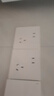 公牛（BULL）G12量贩装 10A斜五孔插座 86型面板G12Z223AS象牙白 10只插座套装 实拍图