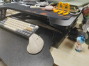 乐歌升降实验桌电脑桌站立办公升降台坐站交替家用可折叠桌MX1雅黑 实拍图