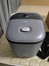 美的（Midea）泡脚桶杀菌洗脚盆加热暖脚电动按摩保暖足浴盆理疗泡小腿可拆洗生日礼物送男女友长辈ZL2雅致灰 实拍图
