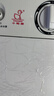 小鸭牌  洗+脱7.5公斤半自动洗衣机双桶 双缸大容量家用小型迷你波轮脱水半全自动迷你带甩干 洗涤10公斤+脱水6公斤【蓝光洁净款】 【蓝光洁净款】 实拍图
