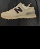 NEW BALANCE NB574官方休闲鞋女鞋复古舒适秋冬透气网鞋轻便百搭潮流运动鞋 米白色 WL574RCF 35 (脚长22cm)尺码详询客服 实拍图