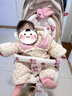 巴拉巴拉婴儿羽绒服冬季连体衣男女童爬服萌200424120206 实拍图