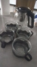 一壶四杯茶壶套装 大容量玻璃茶杯带滤网耐高温水壶茶具无底座 1000ML一壶+四杯套装 1件 实拍图