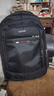 袋鼠双肩包男士背包大容量行李旅游包学生书包女初中商务笔记本电脑包 黑色配红标 实拍图