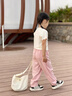 巴拉巴拉童装儿童长裤凉感牛仔裤女童2025夏季裤子松紧腰208225108008 实拍图