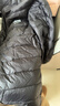 JEEP SPIRIT吉普轻薄羽绒服男冬季男士保暖外套超轻休闲立领防寒服 黑色 6XL 实拍图