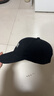楚黛妮（CHUDAINI）帽子男女四季通用棒球帽百搭韩版大头围显脸小鸭舌帽户外防晒透气 黑色 XL 大头围款59-63cm(男女通用） 实拍图