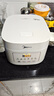 美的（Midea）低糖电饭煲电饭锅0涂层3升2-3人无涂层316L不锈钢内胆一键柴火饭家用多功能MB-3E91LS 实拍图