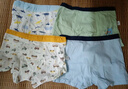 俞兆林儿童内裤男童不夹屁屁中大童平角短裤男孩宝宝小童四角裤纯棉底裤 实拍图