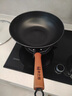 康巴赫（KOBACH）炒锅 无涂层防锈精铁锅平底炒菜锅电磁炉明火通用32cm 实拍图