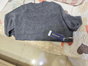 罗蒙【100%羊毛】纯羊毛衫男秋冬圆领毛衣男士薄款套头打底针织衫男装 实拍图