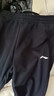 李宁加绒裤子秋冬男跑步运动裤户外休闲加厚直筒裤宽松长裤针织卫裤L 实拍图
