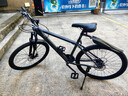 飞鸽（FLYING PIGEON）山地自行车成人男女变速山地车青少年中小学生车越野户外骑行单车 【高碳钢】G8002代-辐条轮-灰色 26寸轮组（适合160-180cm） 21速入门版 实拍图