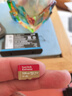 闪迪（SanDisk）128GB TF(MicroSD)内存卡 4K极速金卡A2 V30 U3行车记录仪 运动相机无人机 监控存储卡 读190MB/s 实拍图