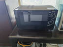 格兰仕（Galanz）微波炉烤箱一体机 平板式不锈钢内胆23升大容量家用光波炉机械旋钮操作简单G80F23SP-M8(S0) 实拍图