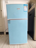 长城（GREAT WALL FRIDGE）家用迷你小冰箱小型冷冻冷藏保鲜宿舍出租房办公室节能省电双开门电冰箱 玫瑰金70L【一级能效 全国联保】 实拍图