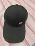 【热巴同款】加大棒球帽帽子男女大头围显脸小春夏字母百搭棒球帽 侧标-黑色 实拍图
