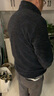 优衣库男装女装摇粒绒拉链茄克/长袖外套廓系夹克479792 09 黑色 M /170/92A 实拍图
