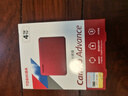 东芝（TOSHIBA）4TB 移动硬盘机械 V10系列 USB3.2 Gen 1 酒红 大容量 兼容Mac 高速传输 密码保护 轻松备份 实拍图