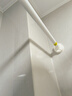 卡贝免打孔伸缩杆衣柜内挂衣杆不锈钢撑杆阳台晾衣杆固定浴帘杆白色 实拍图