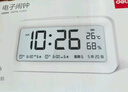 得力（deli）儿童节礼物多功能背光电子闹钟儿童智能钟学生专用起床神器开学必备 白LE103开学必备礼物开学季 实拍图