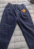 巴拉巴拉童装儿童牛仔裤男童女童加绒裤子秋冬宽松哈伦裤 牛仔深蓝88301 120 cm 实拍图