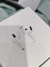 Apple/苹果 AirPods 4 搭配USB-C充电盒 苹果耳机 蓝牙耳机 适用iPhone/iPad/Mac 四代 实拍图
