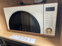 美的（Midea）小滋味微烤炸一体机家用变频台式微波炉烤箱空气炸不锈钢内胆一级能效古典风23L（F23G3） 实拍图