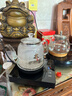 FUNORK全自动上水电热烧水壶玻璃烧水器茶台专用一体茶桌茶几保温泡茶具抽水电茶炉 1L 底部上水 - 黑色 实拍图
